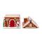 9.5" Ceramic LED Lit Gingerbread House Cookie Jar